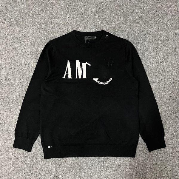 

men pullover turtleneck sweater winter autumn designers sweater mens womens arrow color gradient cardigan senior classic multicolor round ne, White;black