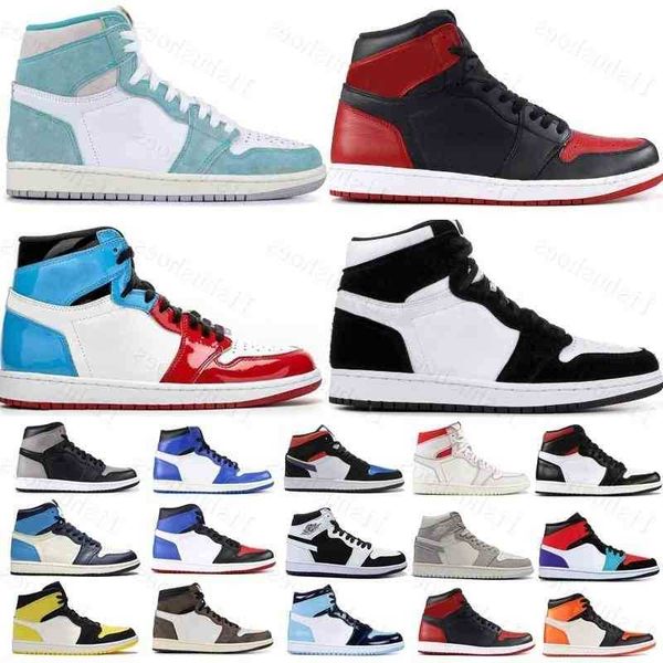 

shoes pine green black 1s jumpman 1 bloodline men designer sneakers fearless obsidian unc patent gold toe