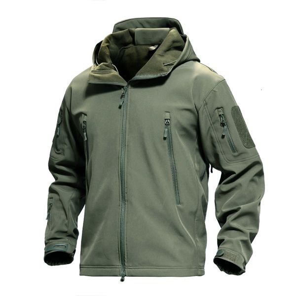 

men's jackets tad shark soft shell military tactical jacket waterproof warm windbreaker us army clothing winter camouflag 5xl 221122, Black;brown
