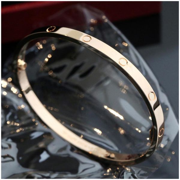 

love bracelets carti bracelet screw bangle white gold braclets armband gold damen bangles for women mens braclet pulsera mama bracciale uomo, Black