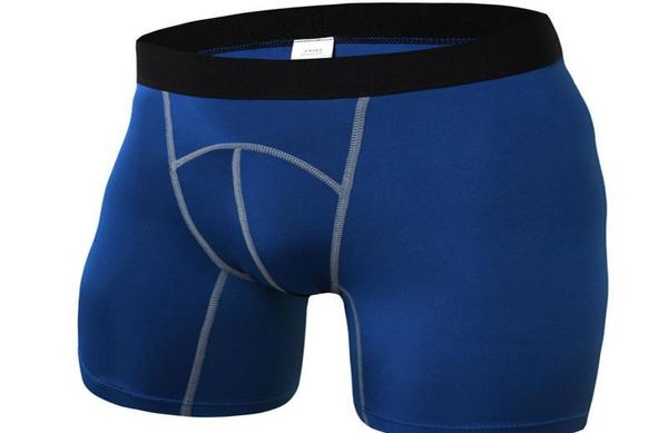 

new men039s compression shorts jogging running short pant breathable bodybuilding sport clothing gym fitness exercise jogger sh5377851, Black;blue
