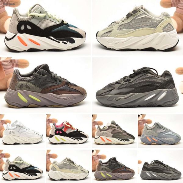 

kids shoes baby toddler run sneakers kanye running shoe infant children boys and girls chaussures pour enfants eur26-35 wisdonm237k, Black