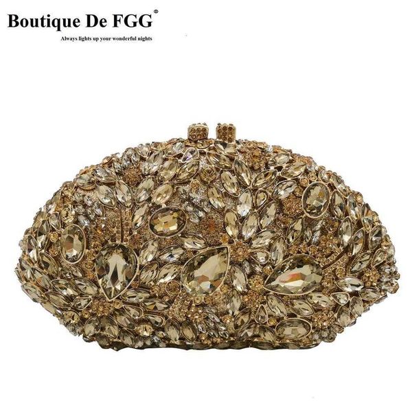 

designer bag boutique de bags fgg elegant flower women crystal clutch evening ladies cocktail party diamond minaudiere handbag wedding purse