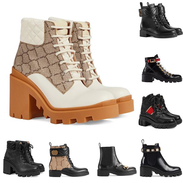 

designer boots 2022 latest women's black autumn and winter boots fashion cowhide sheepskin lining anti slip wear resistant 35-42