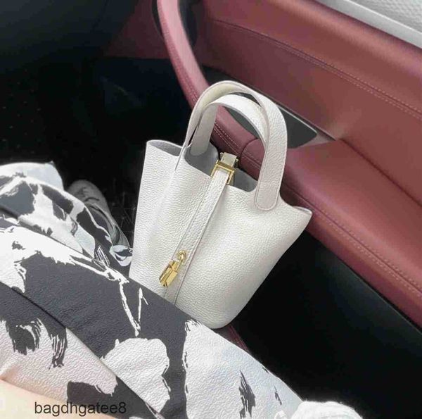 

mini shoulder bag picotin locks 2023 he bags designer purse vegetable basket women s togo bucket gold buckle small hand handbag m05d