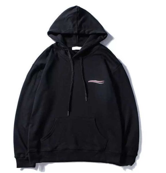 

mens and womens hoodie sweatshirt autumn designer hoodies pullover sweatshirts hip hop letter print blue labels, Black
