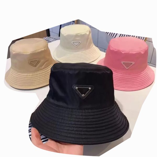 

designer fisherman sun hat solid color letter buckethat casual temperament hundred take couple caps travel garden fashion cap bucket hats lu, Blue;gray