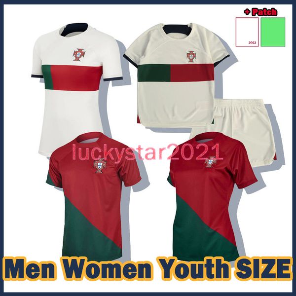 

2022 portugal soccer jerseys youth ronaldo b.fernandes joao felix andresilva bernardo diogo j. pepe bernardo danilo ruben dias, Black;yellow
