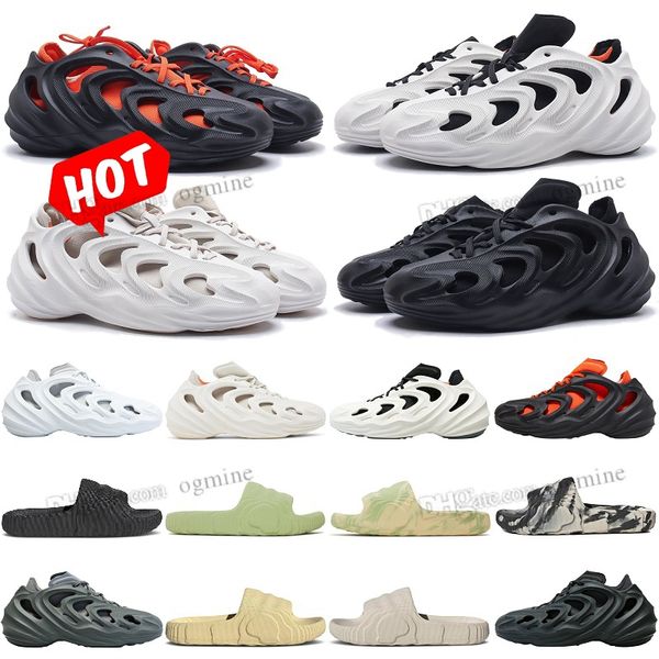 

designer slipper men woman adifom sandals slippers adilette 22 q mens womens slide slides fom sandal adifoms 3d printing adifomq unique desi, Black