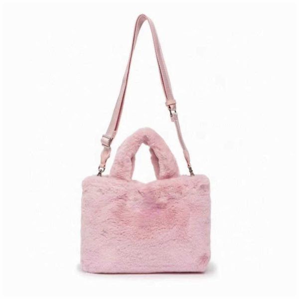 

shopping bags totes luxurys handbags plush bag women's autumn winter large capacity tote bag advanced fashion versatile shoulder crossb