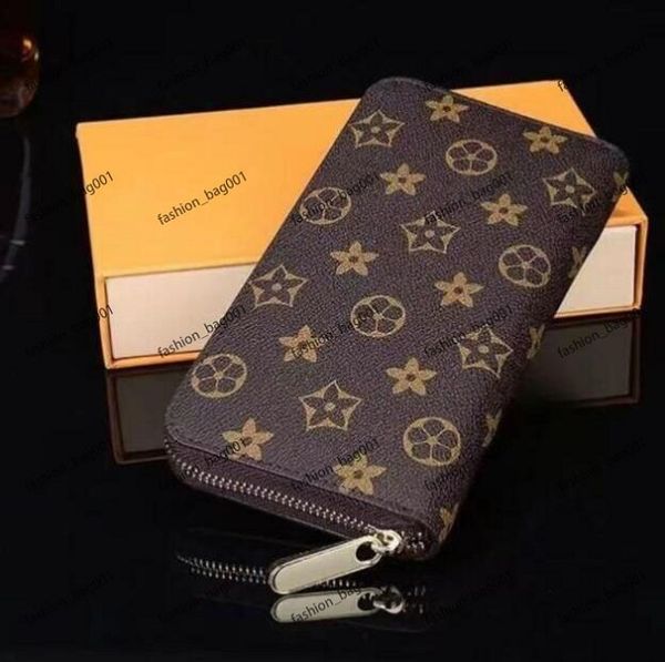 

designers wallets purses fashion short zippy wallet monograms classic zipper pocket pallas bag zip coin purse with box