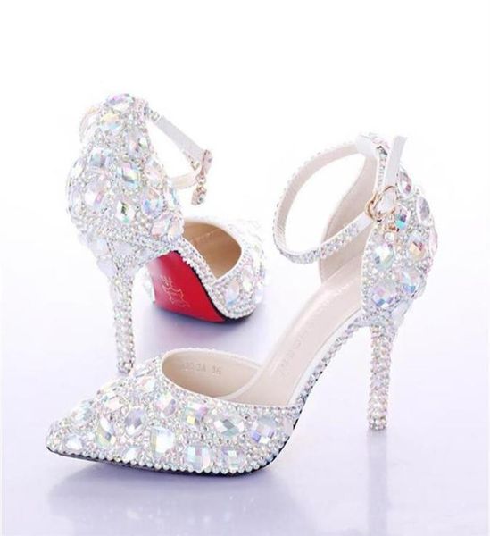 

crystal rhinestone shiny high heel female lady039s women bridal evening prom party club bar wedding bridesmaid shoes252z2346753, Black