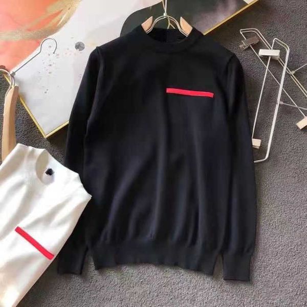 

brand men's hoodies casual sweatshirts fashion-mens with letters round neck sweatshirts knits long warm m-xxxl, Black