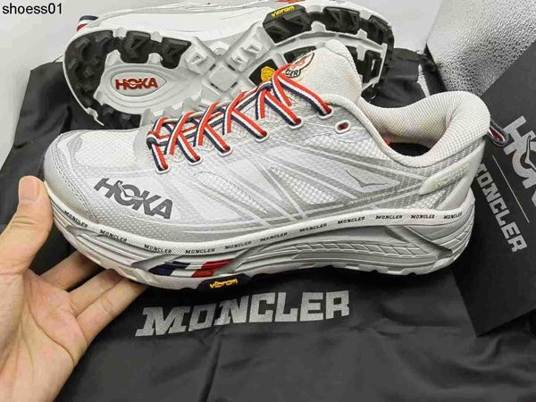 

hoka one mafat speed2 men's professional thick sole cushioning co branded liquid silver running shoe