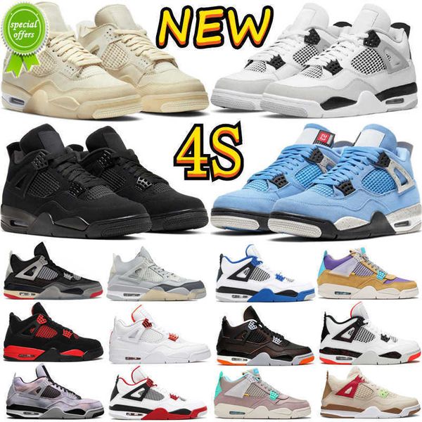 

2023 2022 4 4s basketball shoes lightning hyper royal university blue shimmer bred military black cat canvas sand white oreo red sail thunde