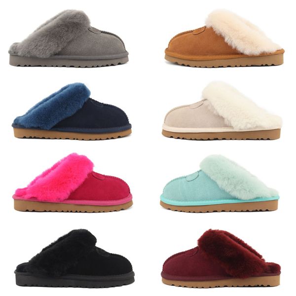 

snow australia slippers winter furry ankle luxury triple black chestnut purple pink navy grey fashion classic women ladies girls designer sl