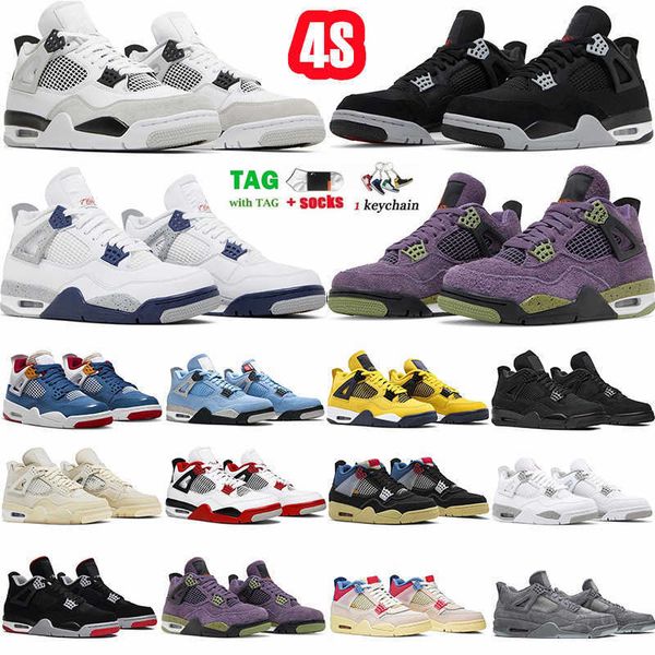 

new basketball shoes 4 4s military black canvas midnight navy canyou purple fire red thunder sail university blue infrared jumpman iv mens