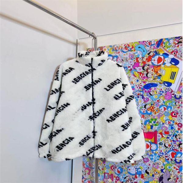 

men plus size outerwear plush coat sweaters women hoodies winter acquard knitting christmas custom detail balencigas crew neck mens warm coa, Black;brown