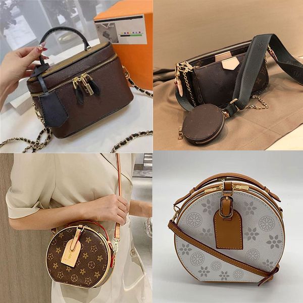

crossbody bags round cake bag makeup case 3in1 zippy wallet designer handbag women small purse the tote on the go lady leather lou lou duffl