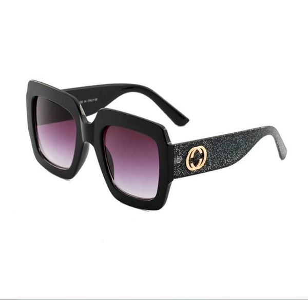 

designer sunglasses classic eyeglasses goggle outdoor beach sun glasses for man woman 5 color optional triangular signature 0102, White;black