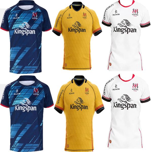 

s-5xl2022 2023 ulster rugby jersey 21 22 23 home away european shirt, Black;gray