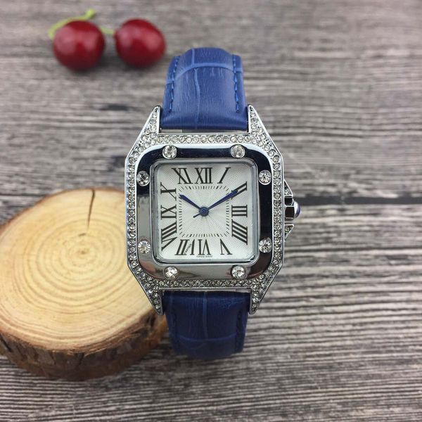 

full diamond mens watch automatic mechanical watches 32mm with diamond-studded steel bracelet swarovski wristwatch fashion business wristwat, Slivery;brown