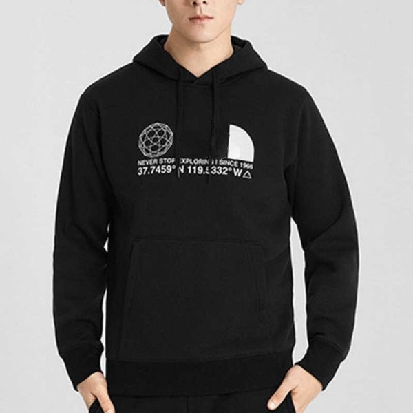 

plus size hoodie designer sweater mens loose sweatshirt men women letter print hooded sweaters casual pullover coat, Black