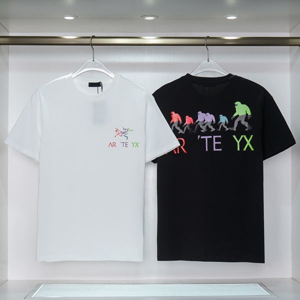 

2022 summer mens designer t shirt casual man womens tees with letters print short sleeves sell luxury men hip hop clothes european size s m, Black;brown