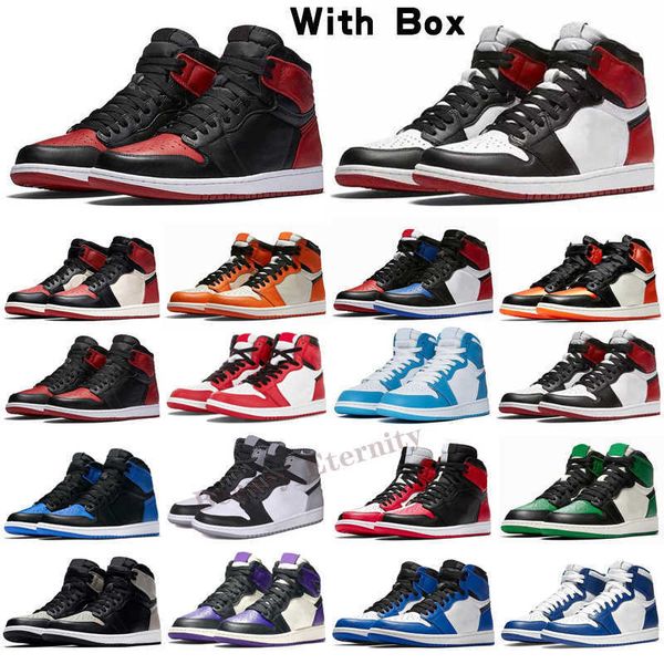 

1 basket ball shoes og high travis scotts unc mens homage to home royal blue men sport designer sneakers trainers 36-46, Black