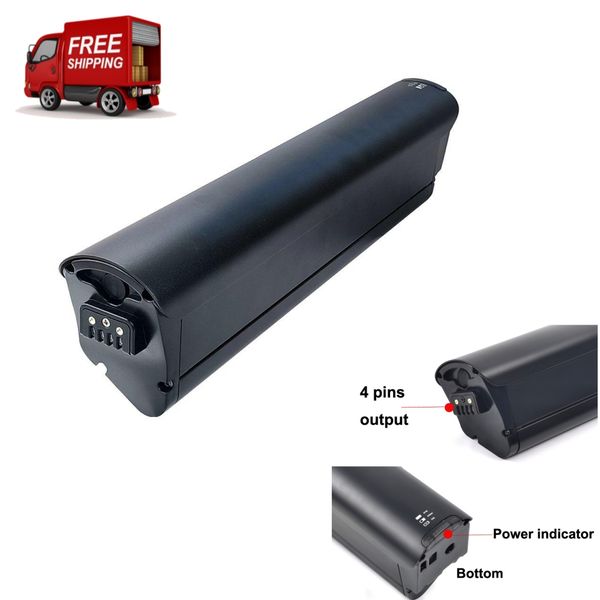 

36v 48v ebike battery 10.4ah 12.8ah 14ah 17.5ah for 350w 500w suitable macwheel cruiser hidden ebike batteries