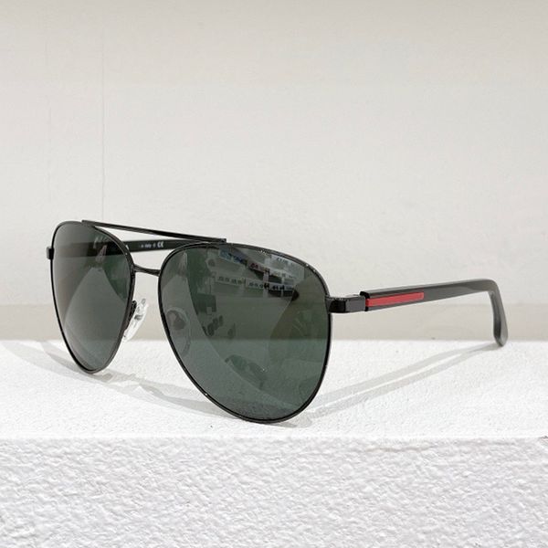 

2022 brand design sunglasses women men designer good gafas de sol pr 52ws metal sun glasses vintage female male uv400 eyewear brown cases bl, White;black