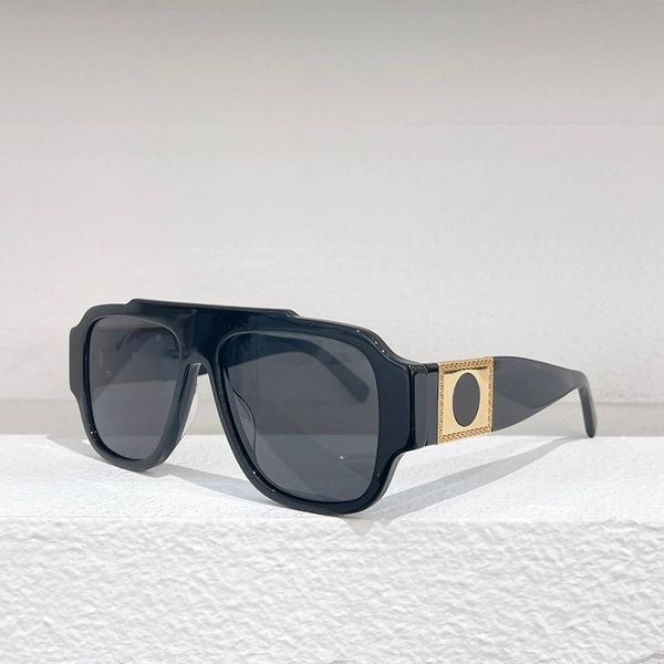 

summer sunglasses for men women 4436 style anti-ultraviolet retro plate plank frame fashion glasses random box, White;black