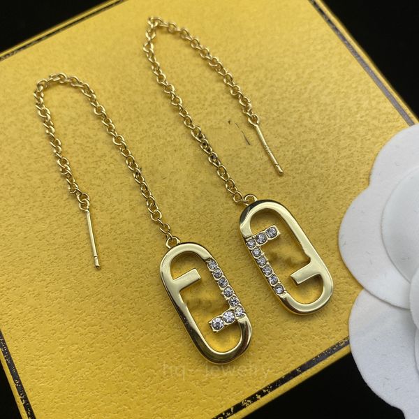 

2023fashion classicstud earrings women's brand letter earring eardrop jewelry gifts for friends day engagement lovers do not fade, Golden;silver