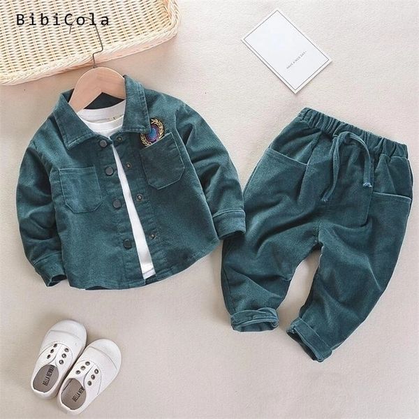 

clothing sets baby boy clothes autumn and winter childrens suit cartoon pants 2pcs children boys casual 1234y 221121, White