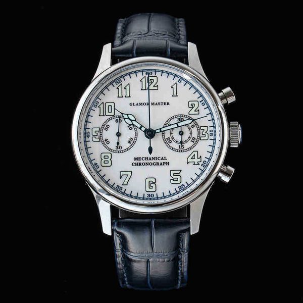

luxury pilot watch for men prx watches cywa steel sapphire timing business retro men, Slivery;black