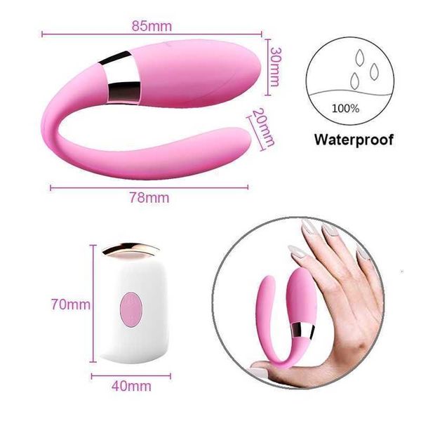 

l12 wireless massagers ruixin remote control double head massager husband and wife resonance