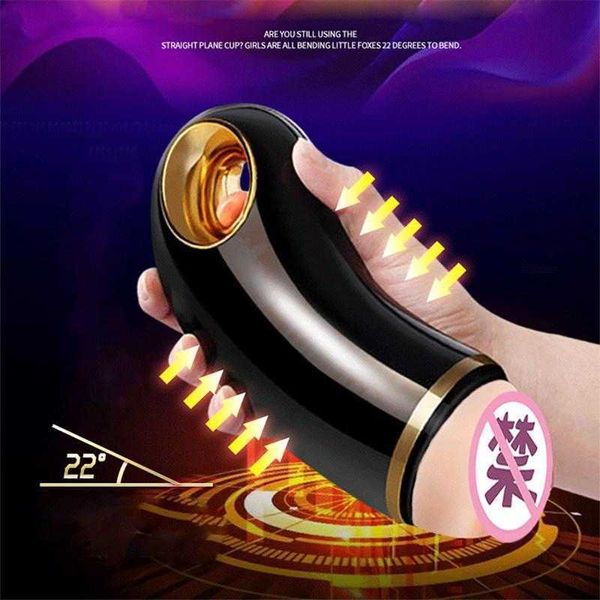 

ss22 toy massagers 10 speed automatic masturbation cup vibrating sucking male masturbator electric toys adults men tight vagina real pussy w