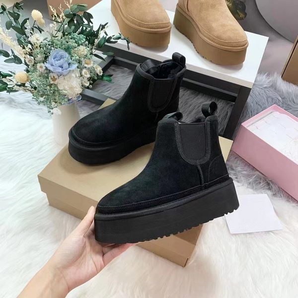 

2022 popular trendy women short booties dress ankle boot red-bottoms heels boots luxury reds soles heel womens pumps turela suede ankles boo, Black