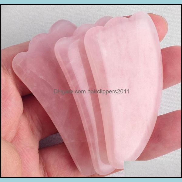 

face massager hand made healthy mas cure beauty 100 tural rose quartz gua sha board horn scra drop delivery health dhgnc