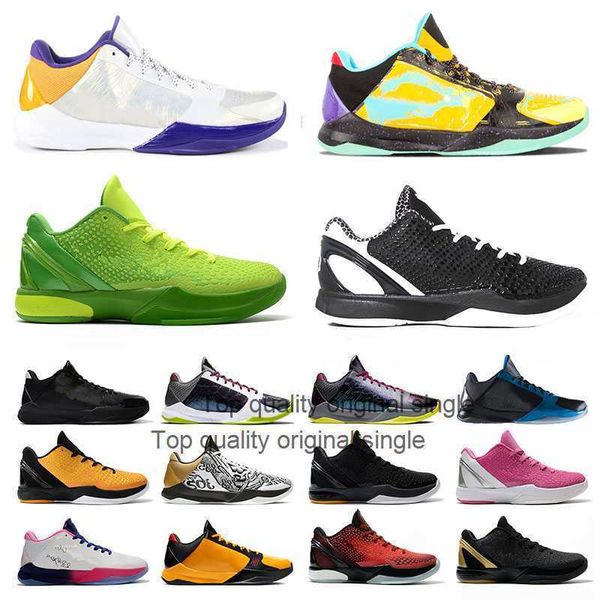 

mamba zoom 5 6 men basketball shoes protro what if lakers bruce lee big stage chaos prelude metallic gold rings sports sneakers