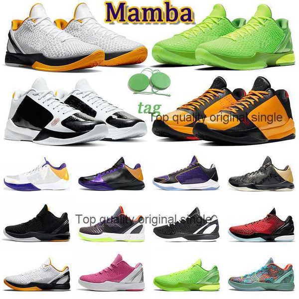 

mamba zoom 6 protro men basketball shoes all-star mambacita grinch del sol alternate bruce lee 5 rings mens trainers outdoor sports