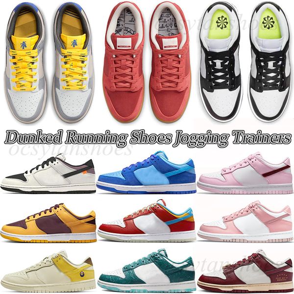 

shoes running designer dunked low running men women team red pink velvet ocean north carolina a&t next nature fruity pebbles sport sneakers