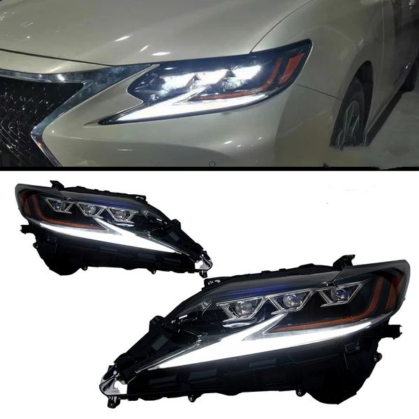 

led headlight bulbs for lexus es es200 es300 13-17 head lights matrix style replacement drl daytime lights
