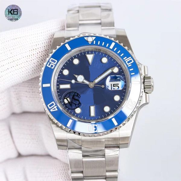

man watch woman watchs for men swiss movement 2836 41mm blue dial black bezel water resistant mens wristwatch date just jason007 james bond, Slivery;brown