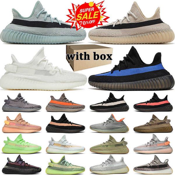 

with box running shoes for men women salt slate bone dazzling blue tail light bred oreo static synth womens sports sneaker mens trainer
