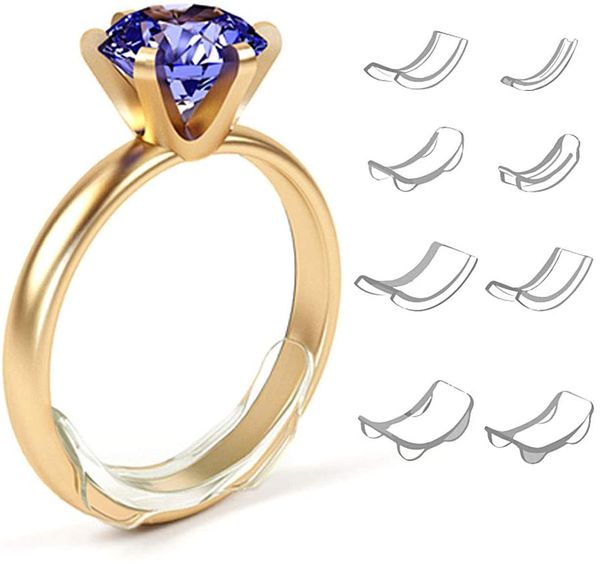 

ring sizer adjuster invisible ring pad adjust size made of high silicone resin for jewelry wearing assistive devices