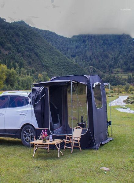 

tents and shelters portable equipment universal suv family tent outdoor car rear roof tail yanshen camping multifunctional awning