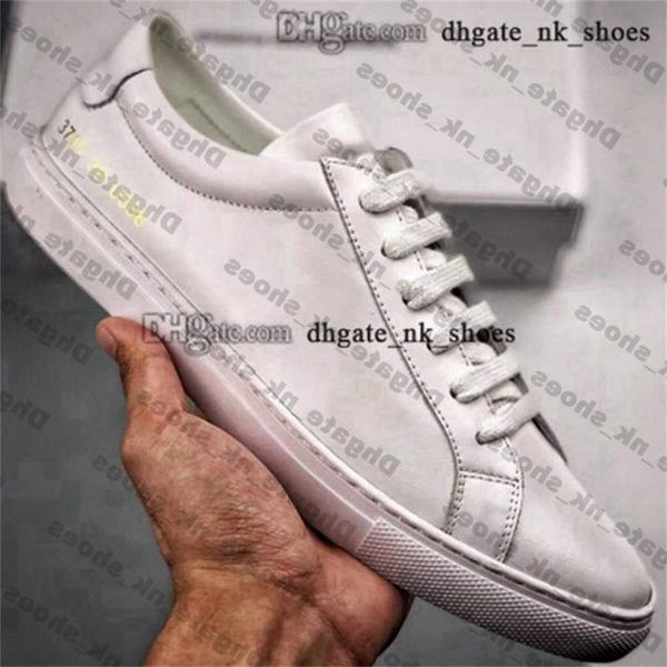 

luxury mens common projects sneakers size 12 trainers children men women us 12 skateboard eur 46 designer shoes 7438 casual us12 sports whit, Black