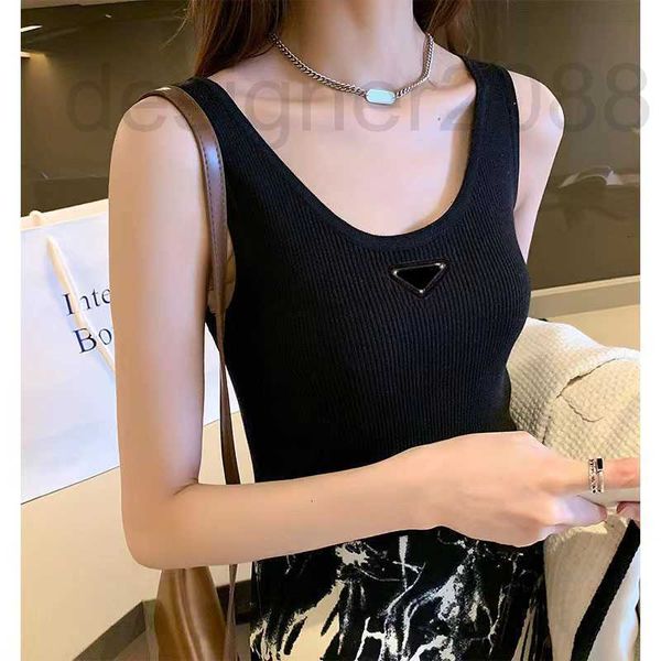 

women's knits & tees designer womens sleeveless woman shirts tank women slim vest shirt soft silk tshirts design summer lady short bre, White