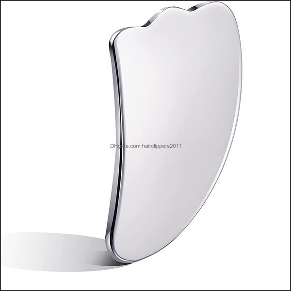 

face massager factory supply skin care facial lifting masr custom stainless steel guasha tool ice cooling 304 food grade metal gua d dhqum